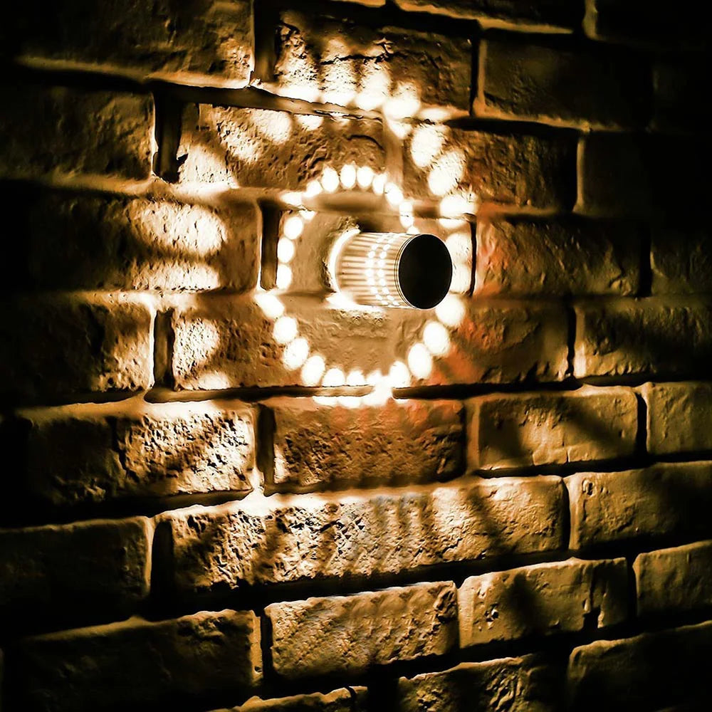 RGB Aluminum LED Wall Light Indoor Spiral Effect Light Corridor Wall Lamp Bedroom Decoration Lights For Party KTV Bar Home