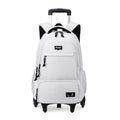 Children School bag with Wheels Students Backpacks For Boy Kids Trolley Bag Schoolbag Rolling Wheeled Backpack Travel Book Bag