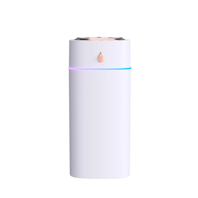 Triple-Nozzle 600mL Waterdrop Mist Humidifier: Fast & Gentle Moisture for Your Space