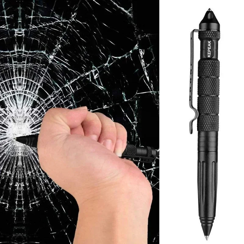 Outdoor Defensa Personal Pen Outdoor Sports Camping Self-defense Supplies Multifunctional Mini Pocket Anti-skid Signature