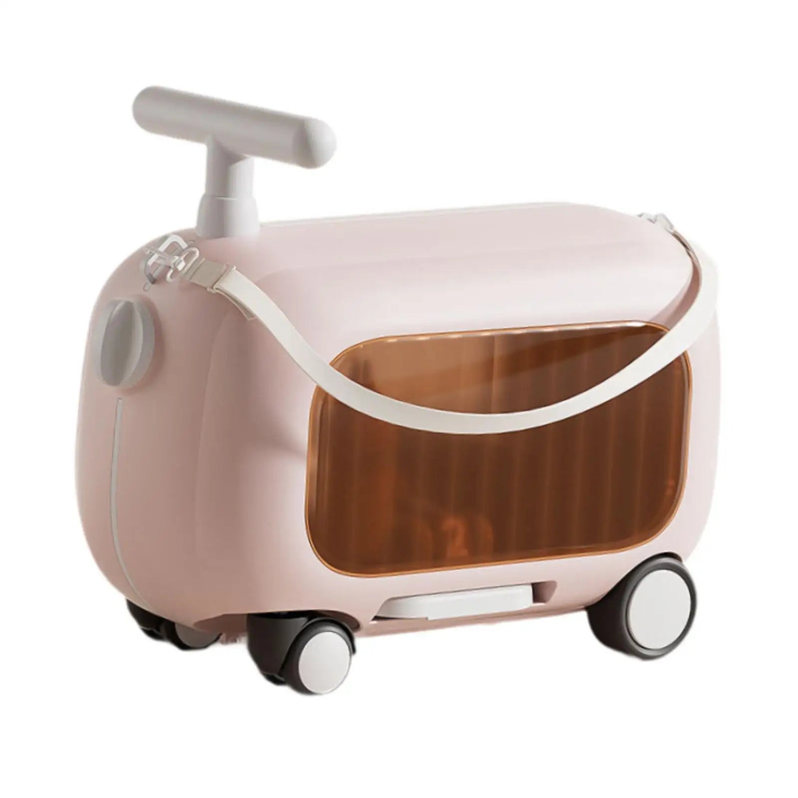 Ride on Suitcase, Luggage Case with Wheels Rideable Carry on Storage Carry on Luggage Children's Suitcase, for Aged 2-6 Years