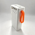 50000mAh Power Bank 120W Fast Charging Portable Charger Built-in Cable External Battery Pack PD USB C LED Display Powerbank
