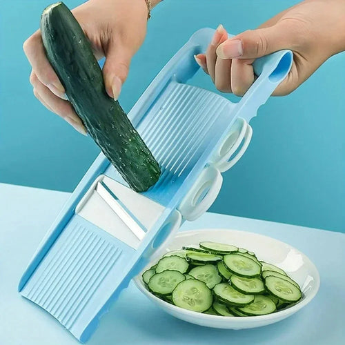5 in 1 Multi-Functional Vegetable Chopper Onion Chopper Food Chopper Kitchen Mandoline Slicer Veggie Dicer Cutter