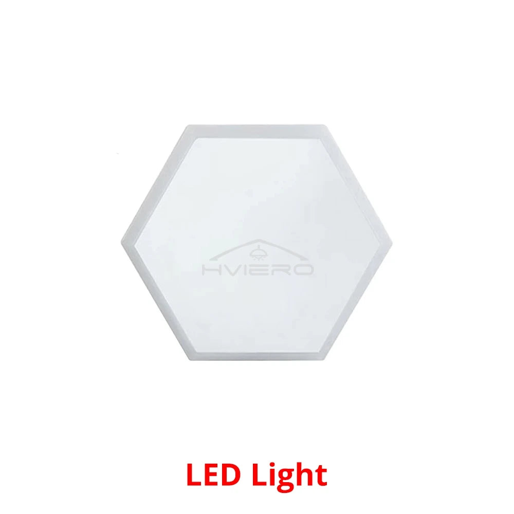 RGB LED Quantum Hexagon Light Touch Sensor Honeycomb Colorful Modular 16Key Control Night Decoration Room Indoor Bedroom