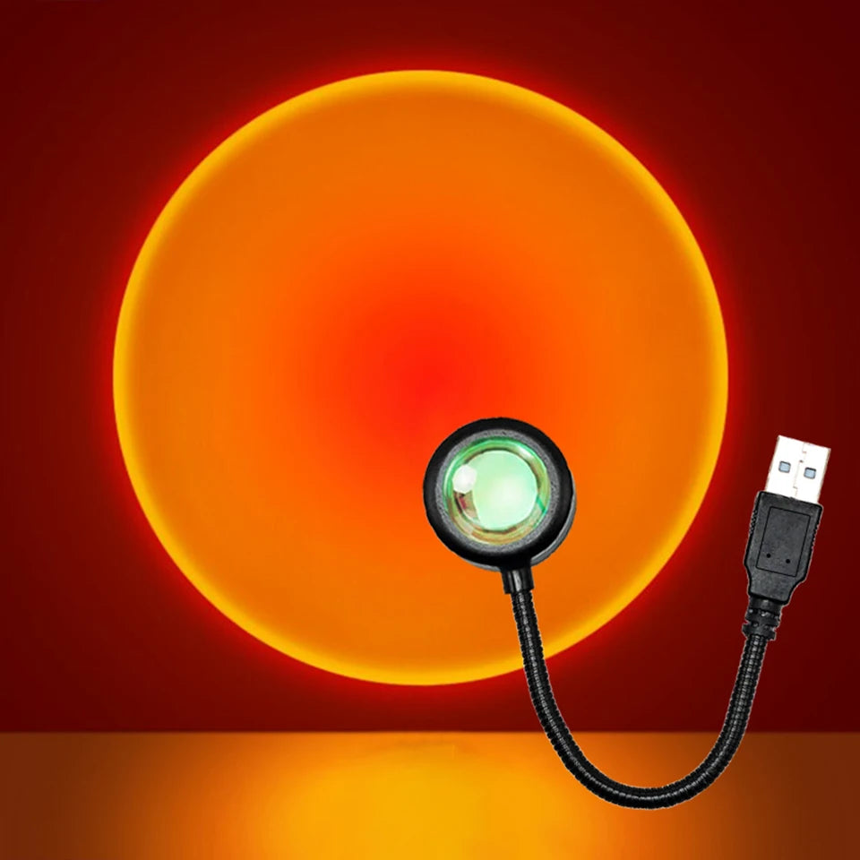 Glowaura Mini Sunset LED Projector