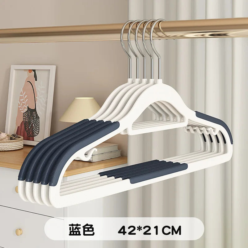 Hangers with Non-Slip Design Household Hangers 360°Swivel Hook Space Saving Organizer for Dormitory Bedroom Closet Shirts Pants