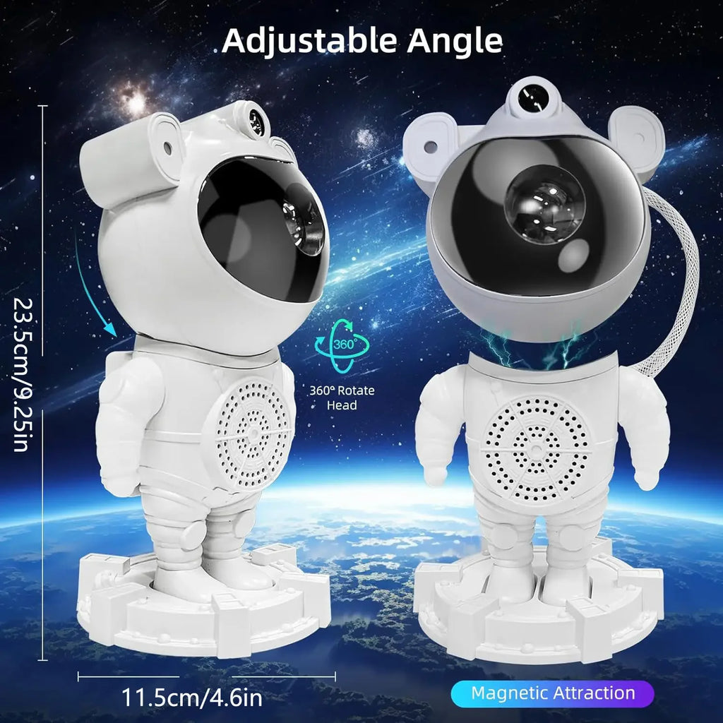Astronaut Galaxy Projector Lamp - Star Projector Light, Bluetooth Moon Galaxy Lights for Bedroom with  remote