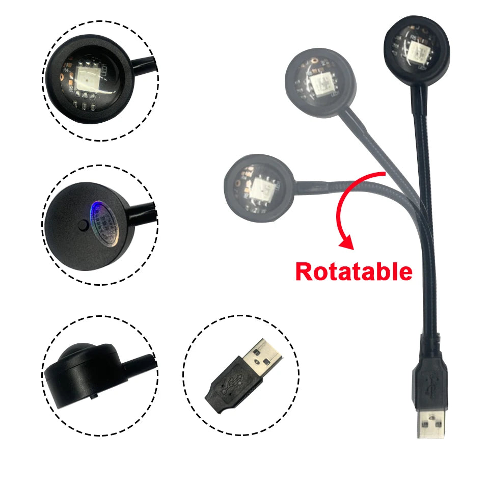 Glowaura Mini Sunset LED Projector