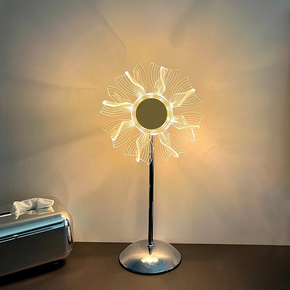 Sunset Table Lamp Projection Rainbow Night Light Atmosphere Home