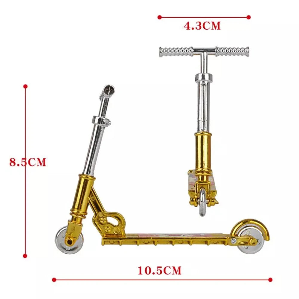 Mini Scooter Two Wheel Scooter Children's Educational Toys Finger Scooter Bike Fingerboard Skateboard