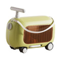 Ride on Suitcase, Luggage Case with Wheels Rideable Carry on Storage Carry on Luggage Children's Suitcase, for Aged 2-6 Years