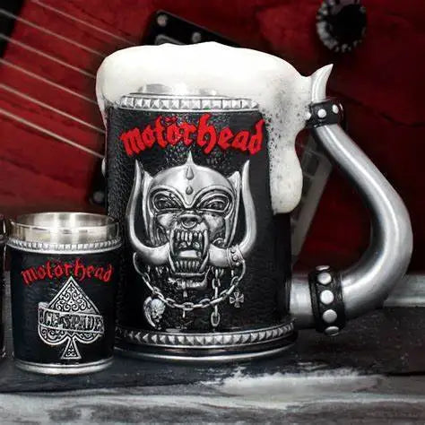 Heavy Metal Horn Beer Mug Gothic Themed Stainless Steel Tankard Large Capacity Coffee Cup For Rock Music Fans Novelty Gift