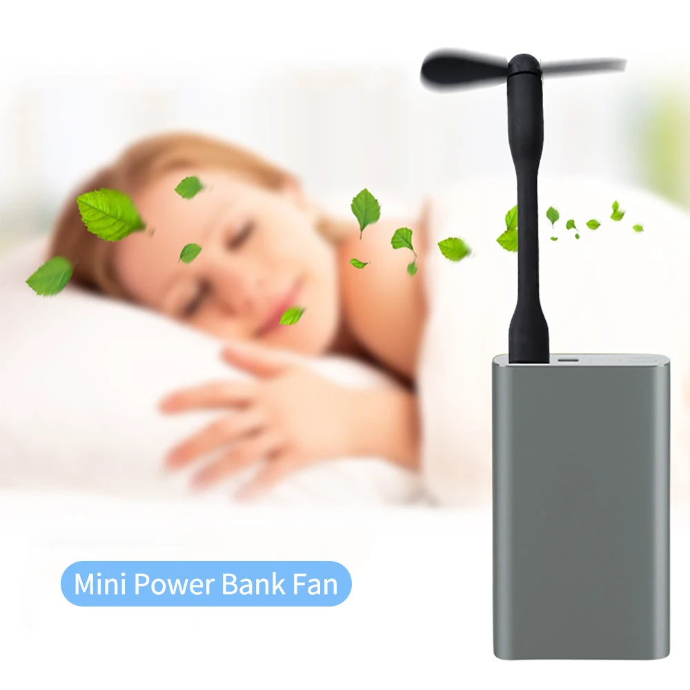 Mini USB Fan Portable Fan for USB Mobile Power